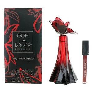 Ooh La Rouge Exclusif by Christian Siriano, 3.4oz EDP Spray women with Lip Gloss - Picture 1 of 4