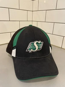 Early 2010s RBK CFL Saskatcvhewan Roughrider Sideline Cap - Picture 1 of 3