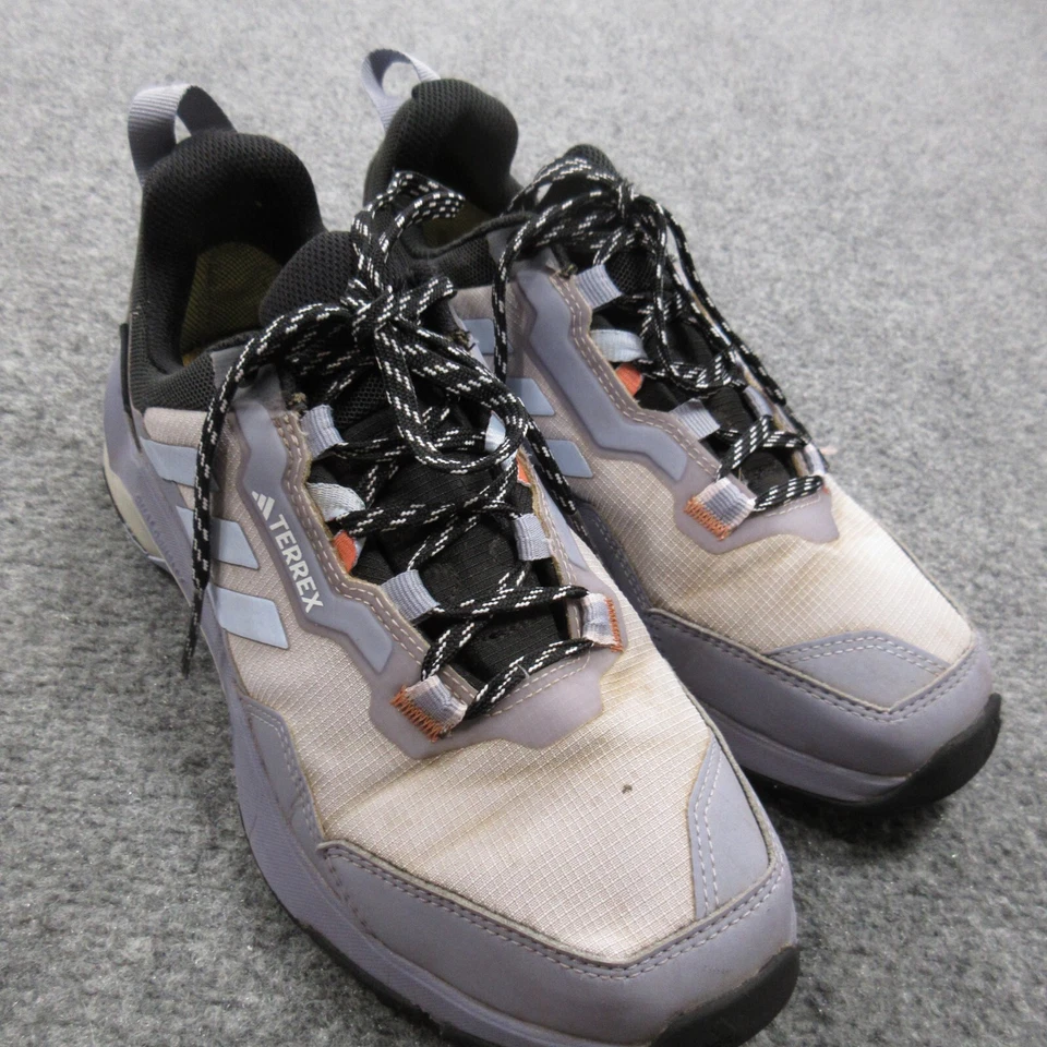 Adidas Terrex AX4 HQ1052 Tenis Mujer 7 Plata Violeta Azul Amanecer Zapatos de Senderismo Foto 1 de 4