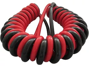 2-biegunowy elektryczny spiralny NATO bez wtyczki 2x35mm2 4m 12V / 24V - Zdjęcie 1 z 3