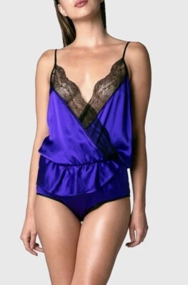 $325 Kiki de Montparnasse Le Shock Body de Peluche de Encaje Talla Grande Foto 1 de 4