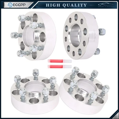 4 Pcs 1.5 inch 5x4.5 Hub Centric Wheel Spacers 1/2"x20 For Ford Ranger Explorer - Image 1 of 4