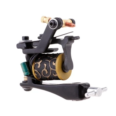 Alloy Black Tattoo Machine Single Wrap Coils for Shader Liner Supply - image 1 of 4