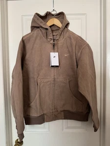 Nike Life Men’s Medium Full-Zip Unlined Jacket Hemp FZ6575-200 NEW - Picture 1 of 14