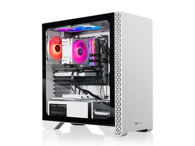 Desktop para jogos Thermaltake LCGS Glacier i1260S (Intel Core i5-12600KF, ToughRam - Imagem 1 de 4