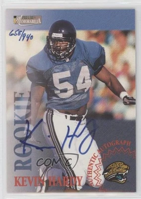 1996 Pro Line II Memorabilia Rookie Auto /940 Kevin Hardy Auto RC - Image 1 of 2