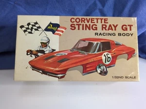 Revell-Corvette Sting Ray GT Racing Body-1/32 Scale-In Box - Picture 1 of 12