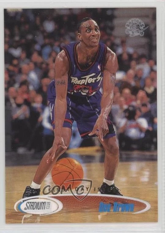 1998-99 Topps Stadium Club First Day Issue Missing Serial Number Dee Brown #121 - Image 1 of 2