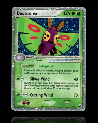 ▸ Dustox ex | ex Legend Maker | Holo Rare | 86/92 | LP - Image 1 of 2