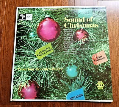 The Sound of Christmas Music 1966 Vintage 60s LP Vinyl Album Capitol Records Foto 1 de 4