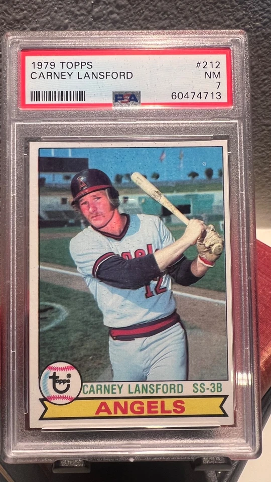 1979 Topps - Carney Lansford #212 - PSA 7 Foto 1 de 4