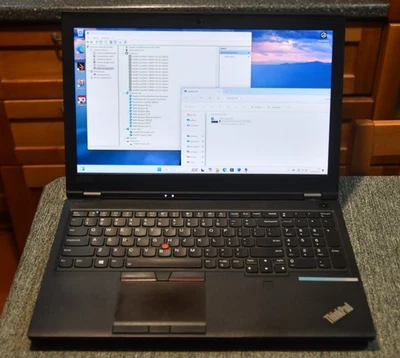 notebook pc workstation portatile Lenovo P53 i7 SSD 2 TB 4K 16 GB RAM T2000 - Immagine 1 di 4