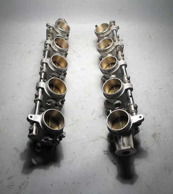 BMW M5 M6 S85 V10 ITB 2006-2010 juego completo de carrocería de acelerador independiente OEM Foto 1 de 2