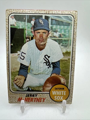 1968 Topps Vintage Baseball #14 Jerry McNerty White Sox - Image 1 of 2