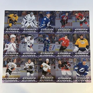 2024-25 Tim Hortons Retrospective Rookies INITIAL STRIDES 15 Card Set #IS1-IS15 - Picture 1 of 3