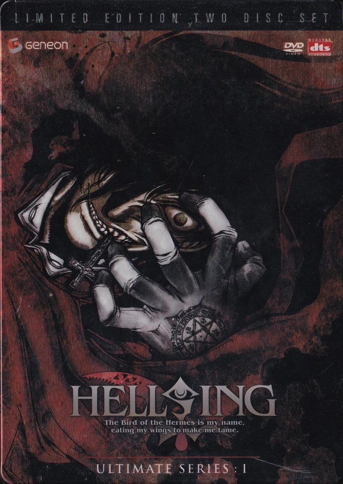 Hellsing Ultimate Series: I Limited Edition Steelbook (DVD, 2008, 2-Disc Set) - Image 1 of 4