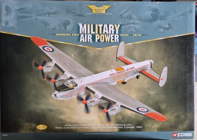Corgi 1/72 Scale Diecast AA32606 Avro Lancaster Mk 10MP FM104 107 Rescue 1963 - Image 1 of 4