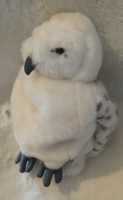 Harry Potter Wizarding World Hedwig Owl Hand Puppet Swivel Head Soft Toy Plush - Image 1 of 4