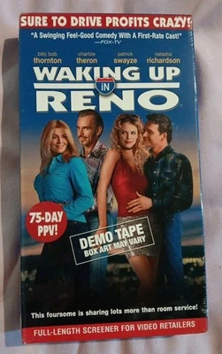 Waking Up in Reno (VHS, 2002) Patrick Swayze Billy Bob Thornton Charlize Theron - Image 1 of 4