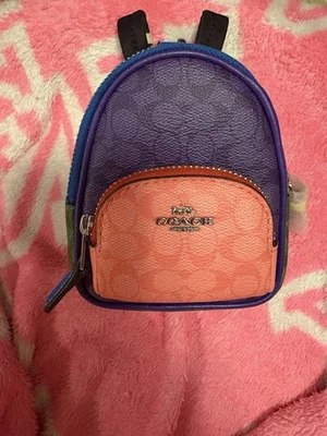 Multi Coach Backpack Keychain Coin Purse Lip Stick Holder Etc - Изображение 1 из 4