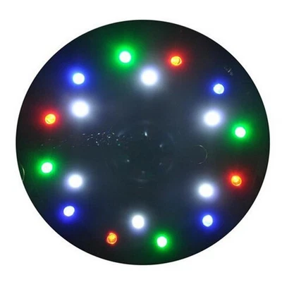 Disco Ball Motor with Remote Control Adjustable Speed and Four Color LED Lights - Image 1 of 4