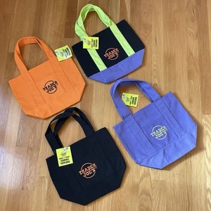 Trader Joe's Mini Halloween Canvas Tote Bag Set Of 4 RARE LIMITED Ships Today - Picture 1 of 7
