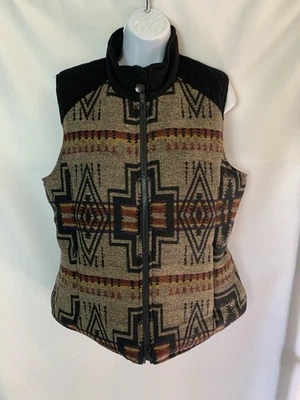 Chaleco Outback Trading Co Maybelle Bolsillos con Cremallera Azteca Suroeste MEDIANO Foto 1 de 4