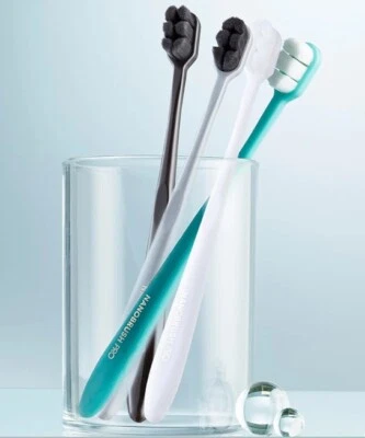 NANO BRUSH PRO Nano Toothbrush | Ultra-fine Wave Soft Bristle New and Improved Updated Version