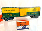 LIONEL6464-300 #4 Rutland Type2A Var-E(RUBBER STAMP YELLOW BODY) boxcar BLT-4-55