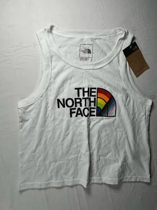 NWT The North Face Womens L Pride Rainbow 100% Cotton Tank Top Sleeveless - Picture 1 of 4