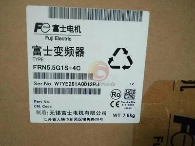 ONE NEW Fuji Inverter FRN5.5G1S-4C - Image 1 of 2