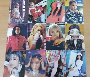 MAMAMOOO 2. vollständiges Album Reality in Schwarz offizielle Songtextkarte 12ea Set - Bild 1 von 5