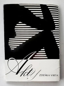 Akty - Rare 1966 Czech Portfolio of Nude Photos Zdenek Virt Op Art - Picture 1 of 1