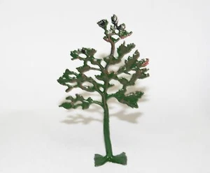 Vintage Antique Britains Green Tree Train Scenery plomo Metal Toy Retro Old TM-2 - Imagen 1 de 4