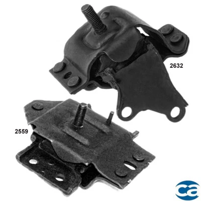 Para 89-90 esquerda e traseira automática. Conjunto de 2 montagens de transmissão para Ford Escort 1,9L - Imagem 1 de 3