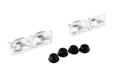 Audi 100 5000 Quattro USA Square Headlight Headlights - Image 1 of 4