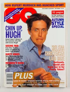 HUGH GRANT LTD EDITION GILBERT & GEORGE DAVE STEWART GQ magazine September 1994 - Picture 1 of 3