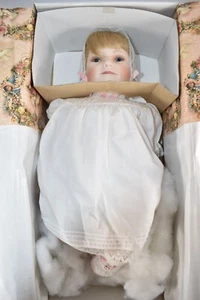 THE GREAT AMERICAN DOLL COMPANY PORCELAIN BABY TESSA BY ROTRAUT SCHROTT "RARE" - Picture 1 of 10