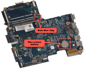 HP 240 G4, 246 G4 Notebook PC BIOS chip, for MB: 10-6050A2730601-MB-A01 - Picture 1 of 5