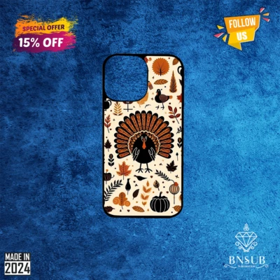 Thanksgiving iPhone Case #2024 #Art #iPhone 15 #0056 - Image 1 of 2