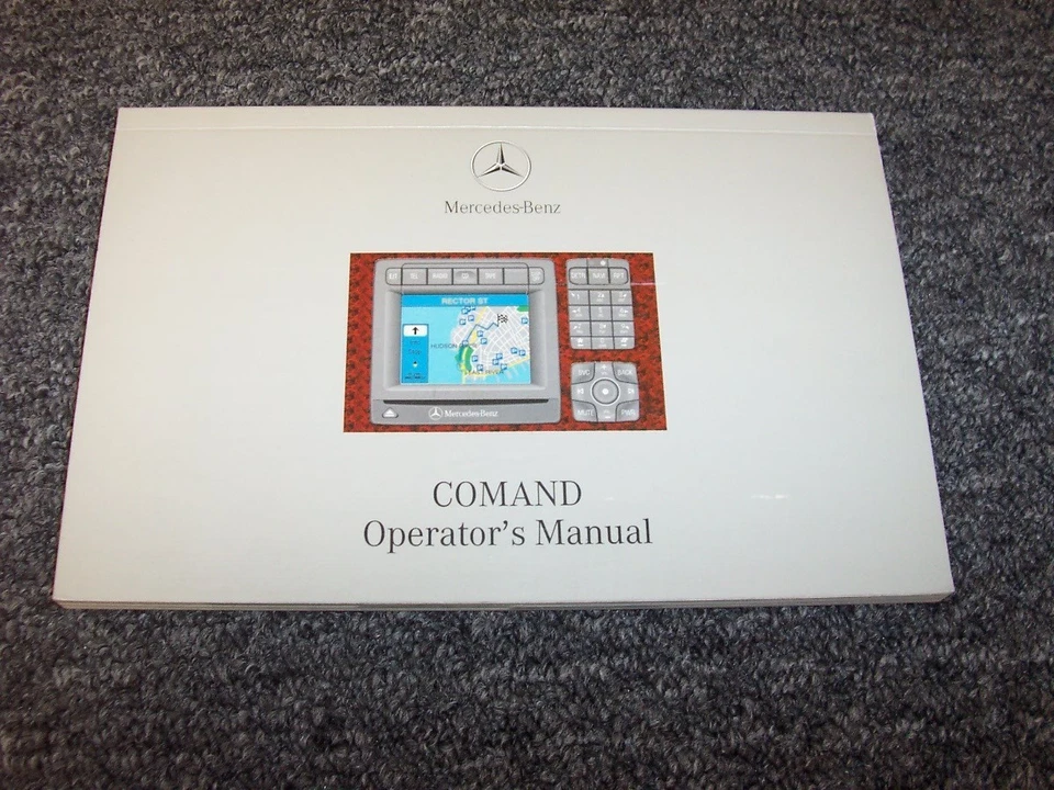 2002 Mercedes Benz S600 S55 S65 AMG S-Class Navigation System Owner Manual - Image 1 of 1
