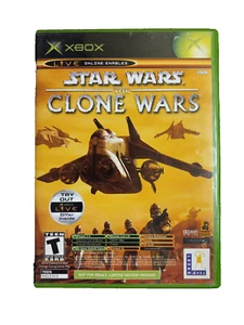 Star Wars: The Clone Wars / Tetris Worlds (Microsoft Xbox, 2003) con ambos manuales - Imagen 1 de 3