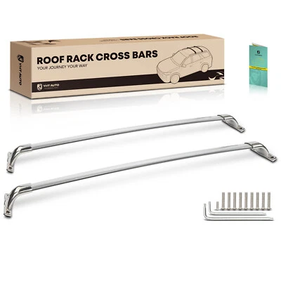 Barras transversales de techo plateadas de acero inoxidable y aleación de aluminio para INFINITI QX60 JX35 Foto 1 de 4