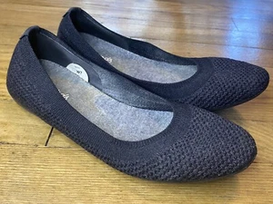 Allbirds Womens Tree Breezers Black Flats, Size 7 US - Picture 1 of 7
