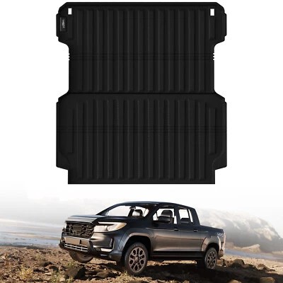 LASFIT Truck Bed Mat for Honda Ridgeline 2017-2025 5.3ft(64")Heavy Duty BedLiner Foto 1 de 4