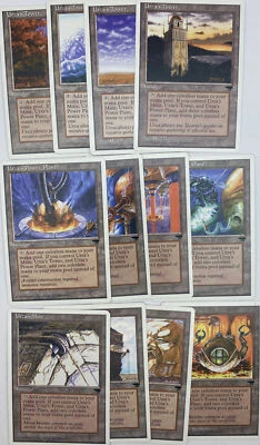*MTG * Urza's Tron Land Set  NM NP  Tower, Power Plant & Mine - SellbyCyn - Image 1 of 4