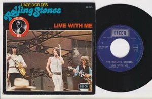 The ROLLING STONES * Live With Me * L'Age D'Or Vol. 24 * 1972 BELGIUM 45 * - Picture 1 of 2