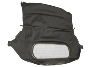 Fits: Porsche Boxster 97-02 Soft Top w/DOT Heated Window Black Haartz Canvas - Picture 1 of 5