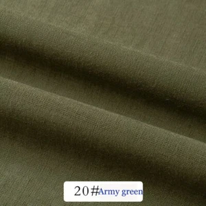 1Yard*148cm Plain Cotton Fabric Lining Combed 60s Thin Cotton Gauze Material - Picture 1 of 26