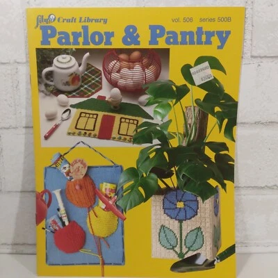 1982 Lily Craft Library Parlor & Pantry Vol.506 Pattern & Instructions Leaflet  - Image 1 of 4